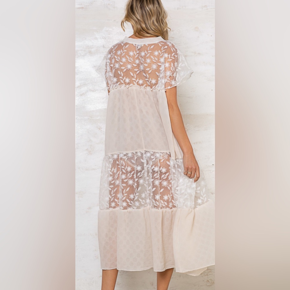 #151 Sale! POL Lace Detail Dress - Picture 6 of 6